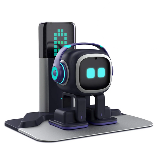 EMO Go Home Robot, AI namizni ljubljenček z napajalno postajo, Living.AI